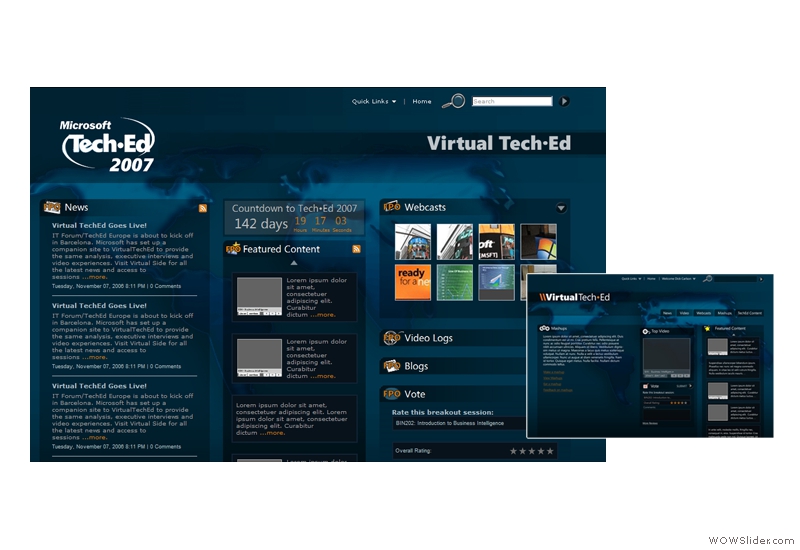 Virtual Tech Ed Site: